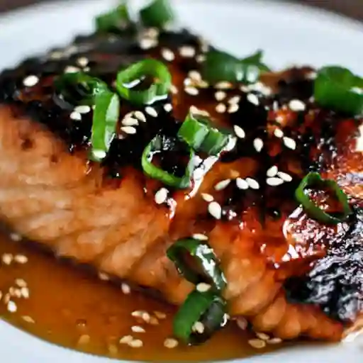 Salmón en Salsa Honey