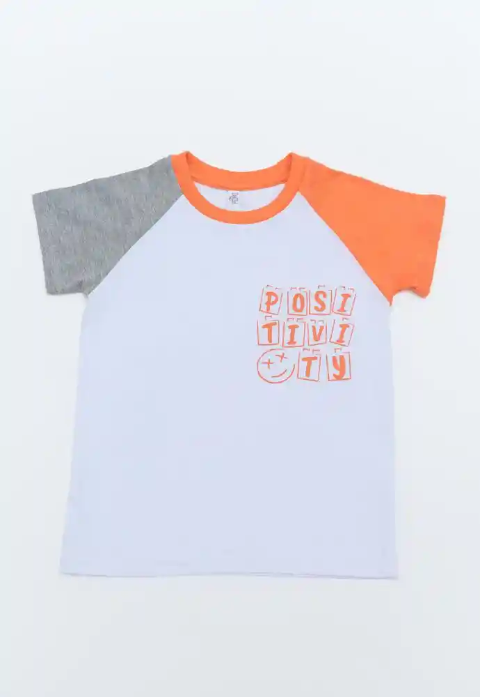 Camiseta Manga Corta 2t-ivory