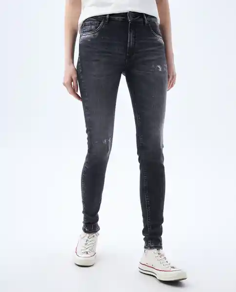 Jean Mujer Negro Talla 6 332F504 Americanino