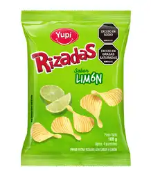 Rizadas Papas Fritas Sabor a Limón