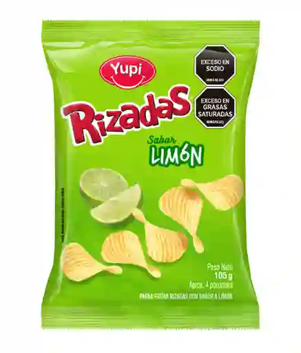 Rizadas Papas Fritas Sabor a Limón