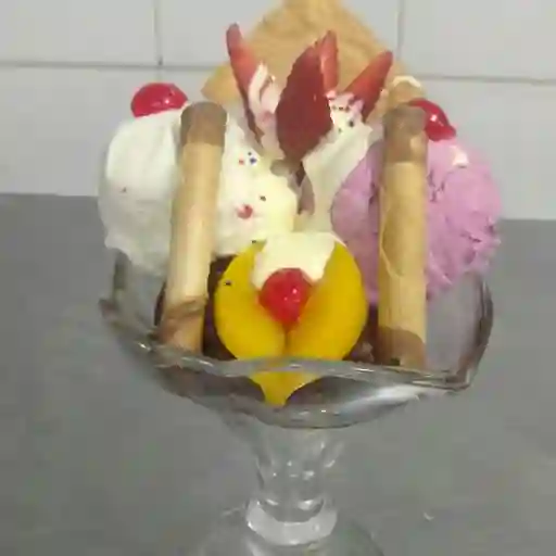 Brownie con Helado