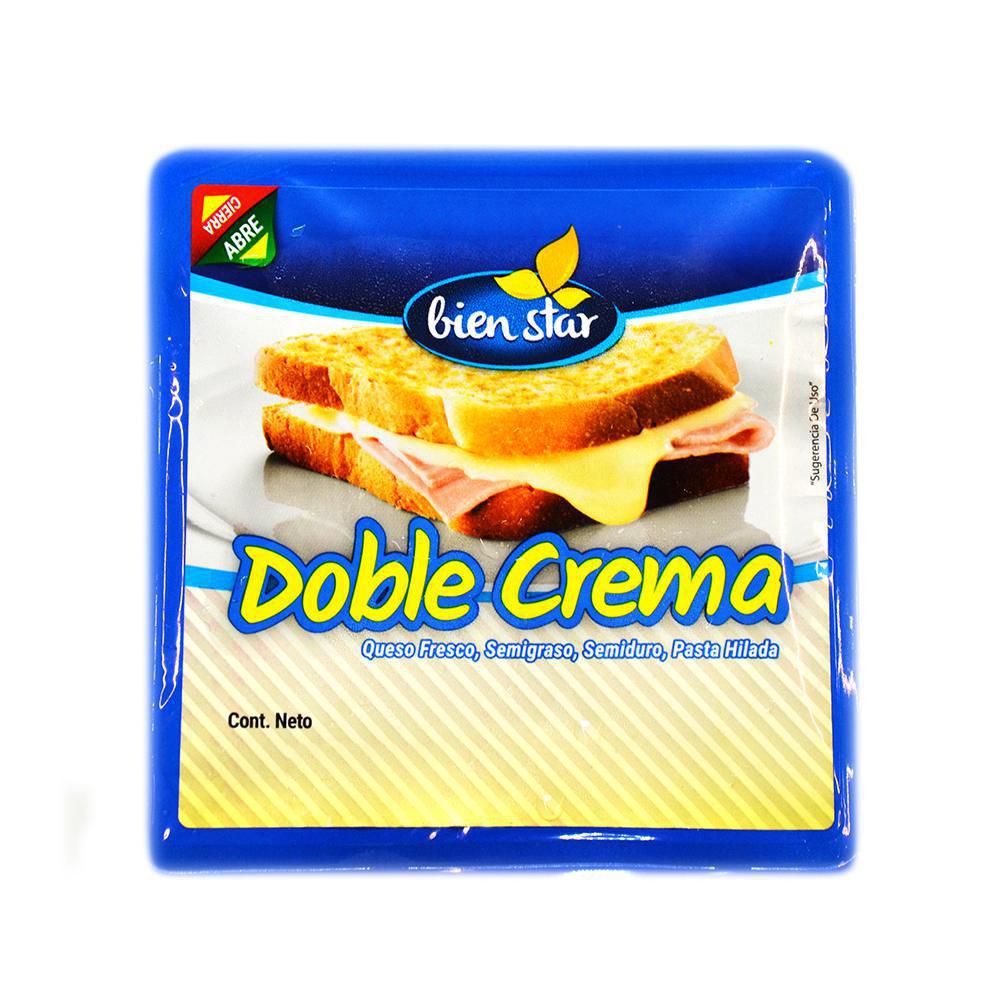 Bien Star Queso Doble Crema Tajado 249 g