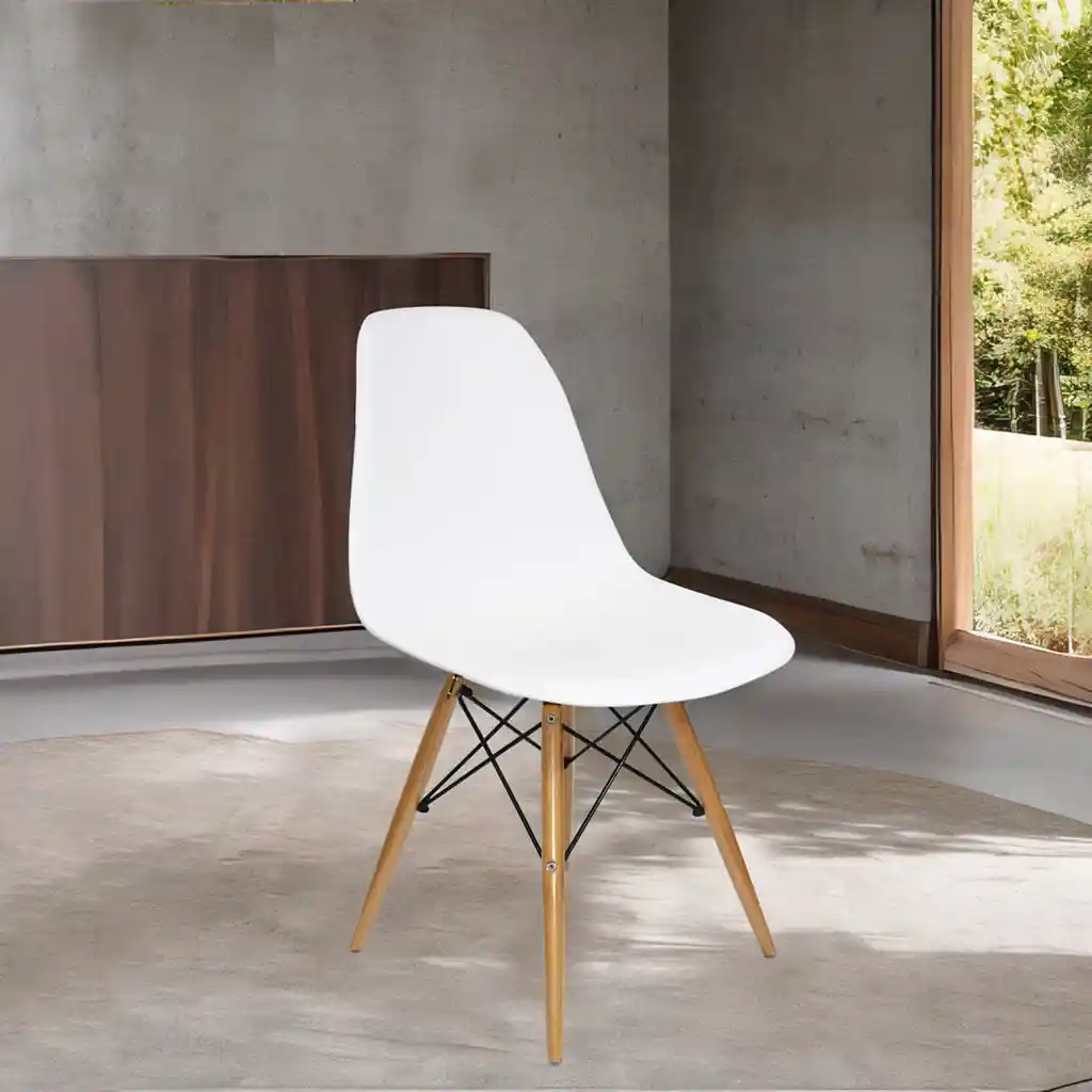 Ambiente Gourmet Silla James Blanca