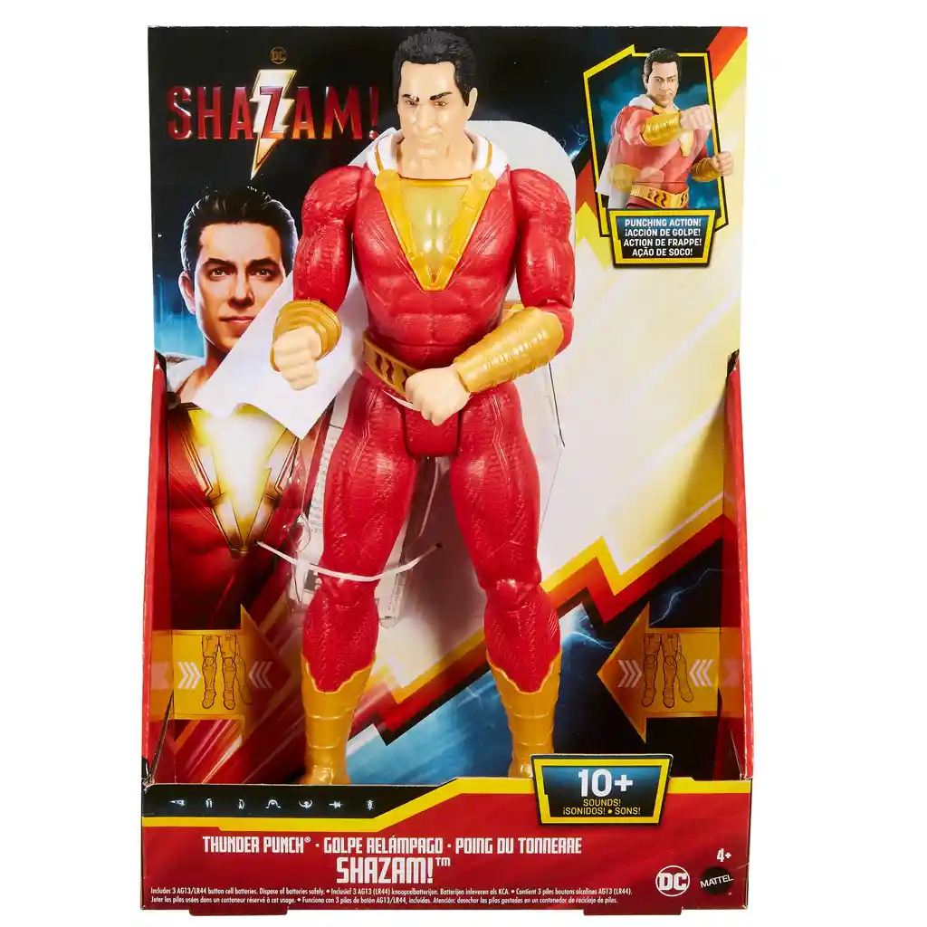 DC Comic S Shazam Figura De 12 Pulgadas Con Sonidos