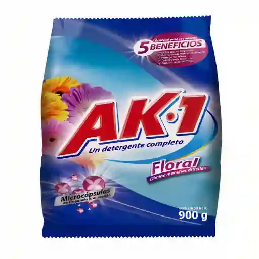 Ak-1 Detergente para Ropa Floral con Microcápsulas en Polvo