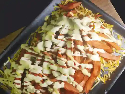 Salchipapa de Pollo