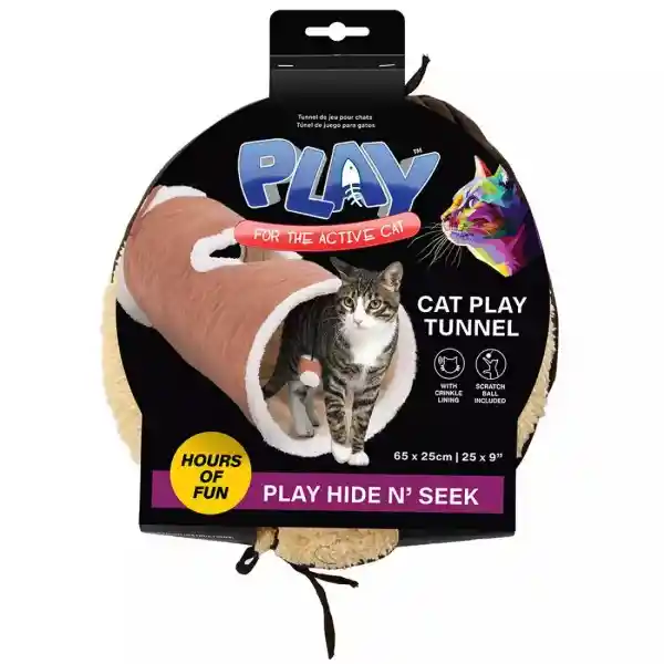 Play Tunel Gato Cat 65 cm Pa2606