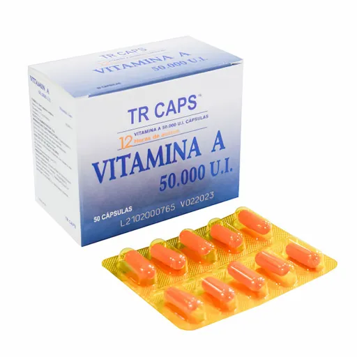 Vitamina A 50000Ui Cap Caj