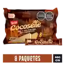 Galletas COCOSETTE Wafer rellenas con crema de coco 8 Unds x 368g