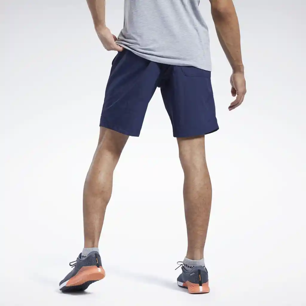 Id Train Utility Short Talla L Pantalones Y Lycras Azul Para Hombre Marca Reebok Ref: 100043431