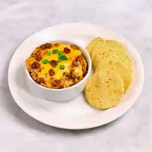 Caldereta De Queso Fundido Con Chorizo