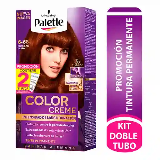 Palette Tinte Color Creme Permanente