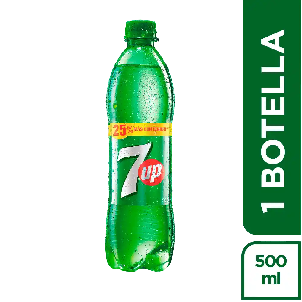 7 up Gaseosa 500 mL