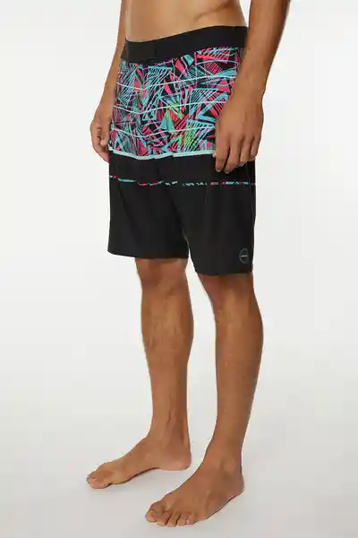 ONeill Short de Baño Hyperfreak Hydro Wanderer Am Negro T. 36