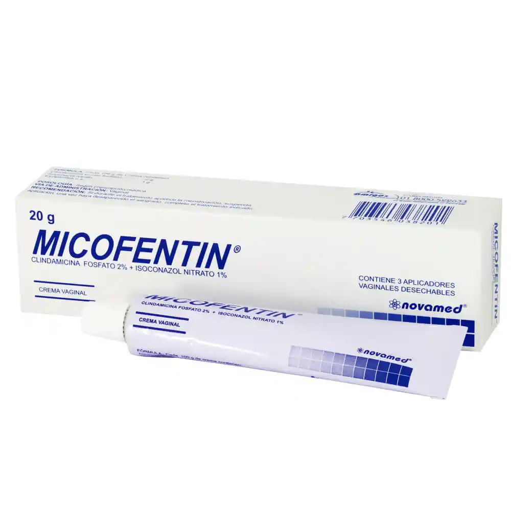 Micofentin Crema Vaginal (2%/1%)