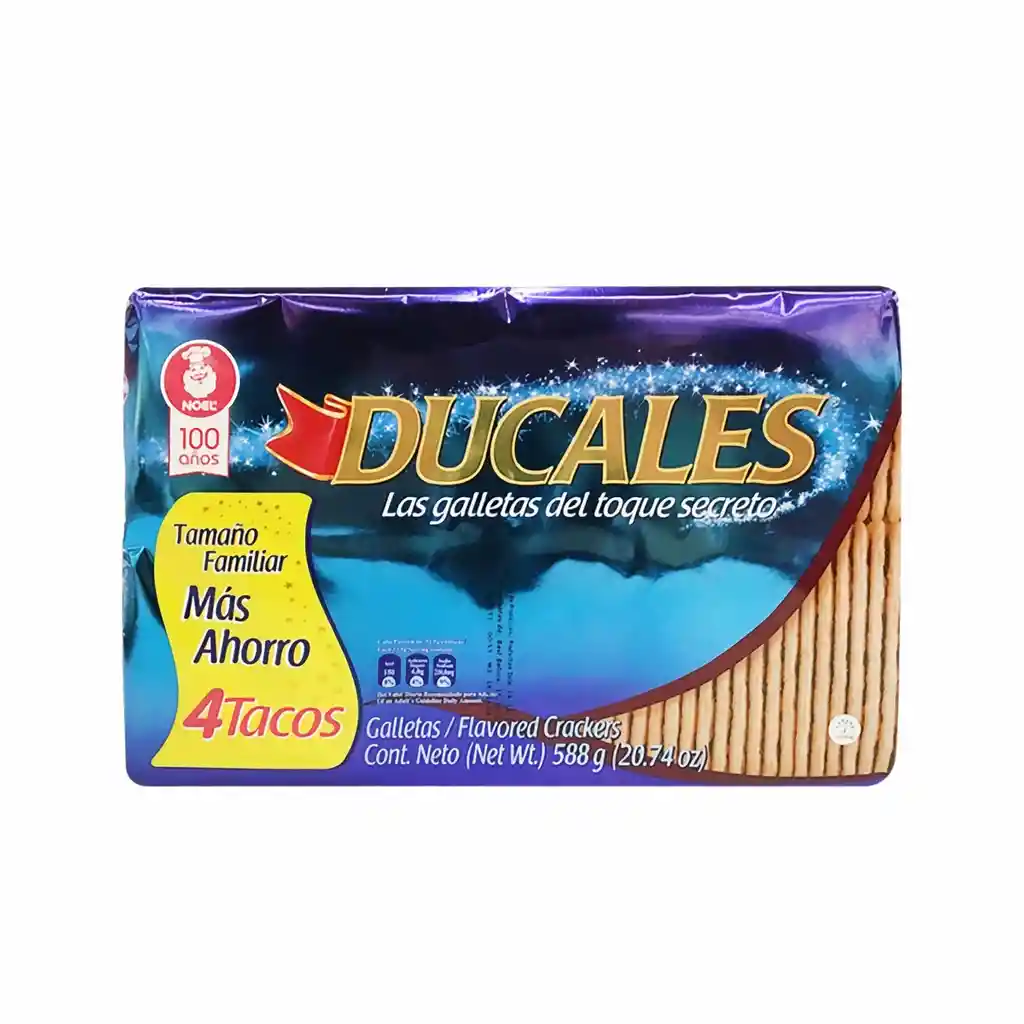 Ducales Galleta 4 Tacos