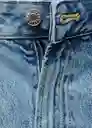 Jean Miami Tejano Medio Talla 38 Mujer Mango