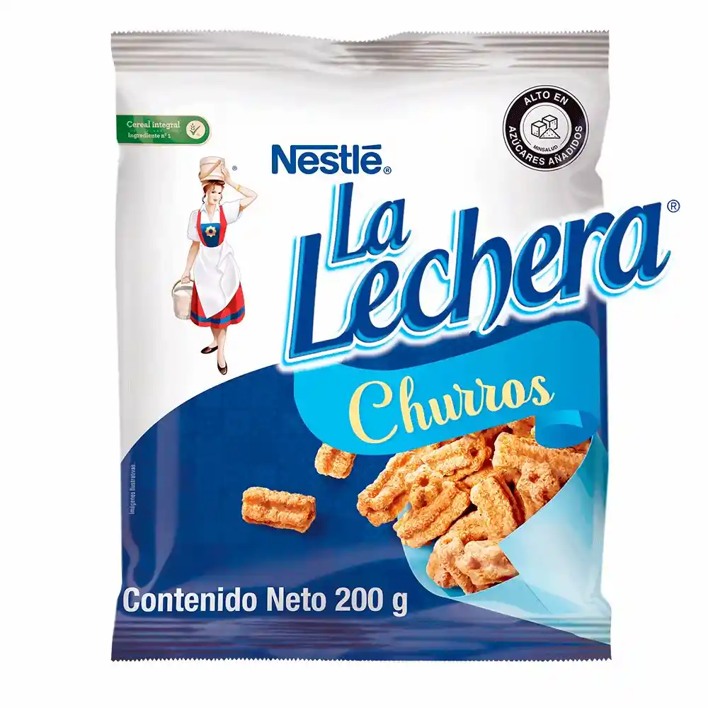 Cereal LA LECHERA® Churros Bolsa x 200 gr