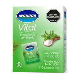 Incauca Endulzante Vital Con Stevia