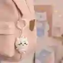 Llavero 3D Serie Chiikawa Blanco Miniso