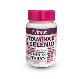 Fylmut Vitamina E + Selenio (50 mcg) 1000iu
