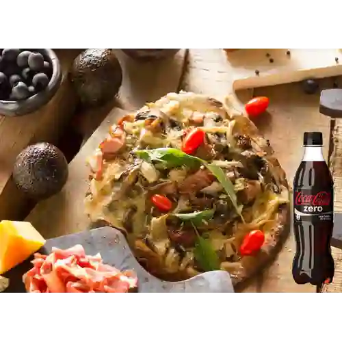 Combo Pizza Parissina + Coca-cola 400ml Zero