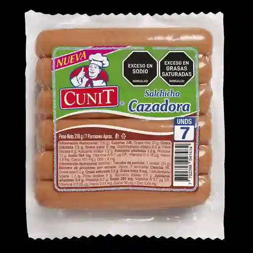 Salchicha Cunit Cazadora (218 Gr)