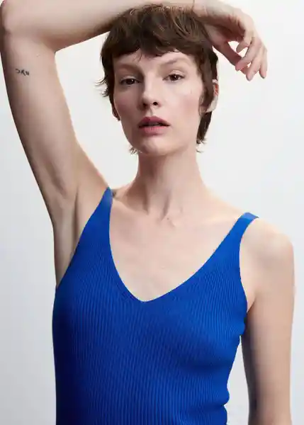 Top Gymnasti Electrico Talla XS Mujer Mango
