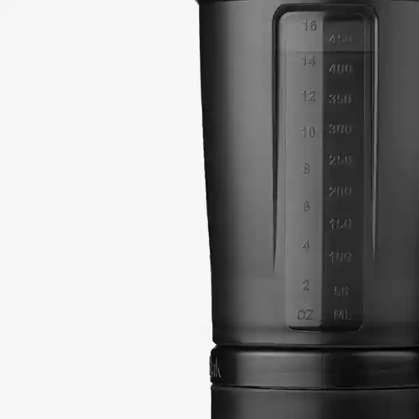 Blender Bottle Botella Shaker Prostak V2 Negro 22 Oz