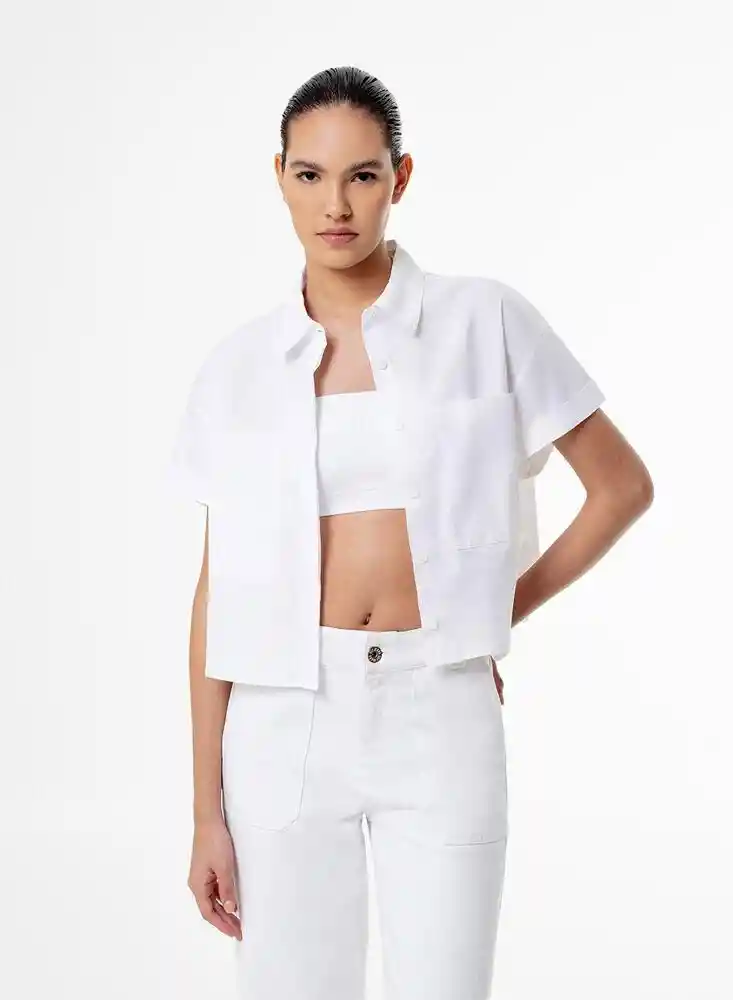 Camisa Camisa M-blanco