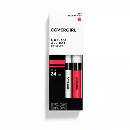 Covergirl Labial Red + Gloss