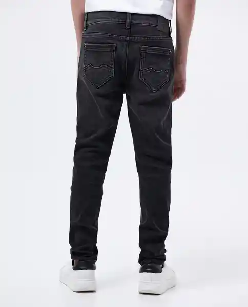 Jean Denim Negro Niño Sombrío Ultraoscuro 10 Chevignon