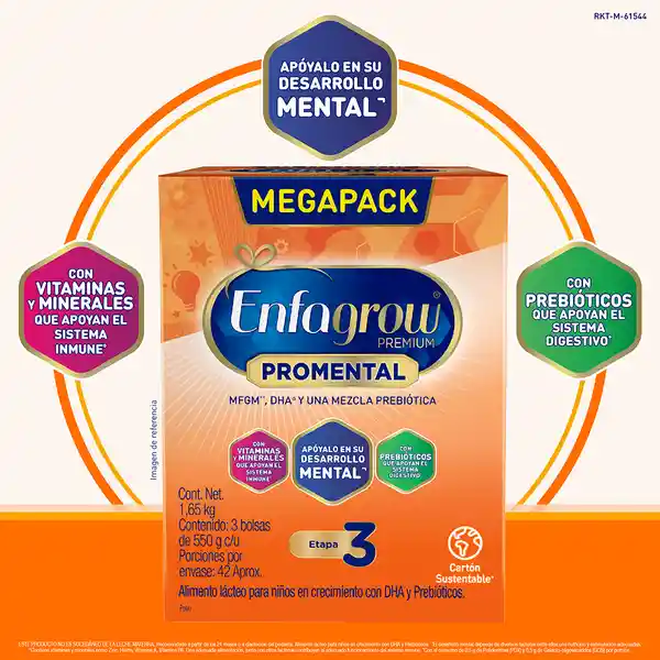 Alimento Lácteo Enfagrow Premium Promental Natural 2 Kg