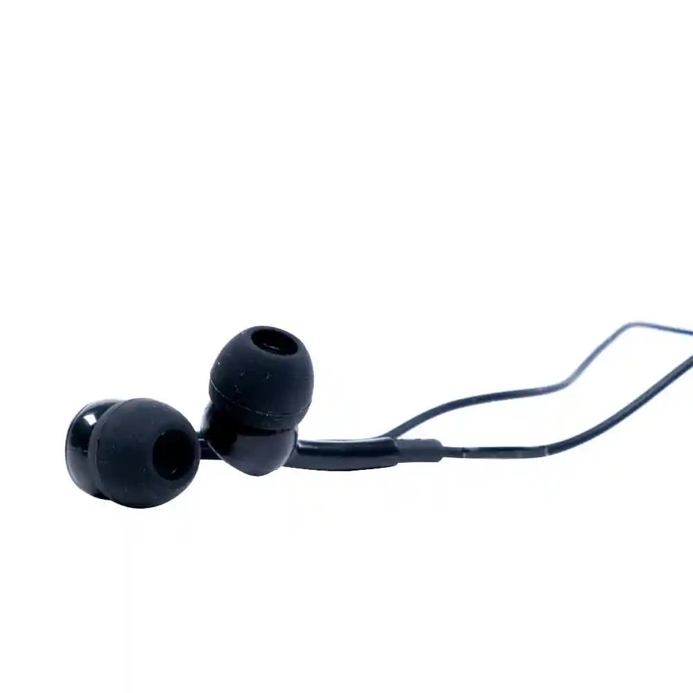Miniso Audífonos de Cable Negro 1 m