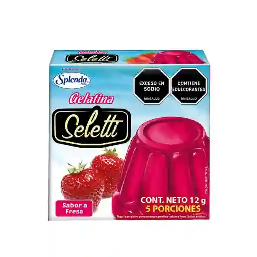 Seletti Gelatina Fresa Endulzada Con Splenda