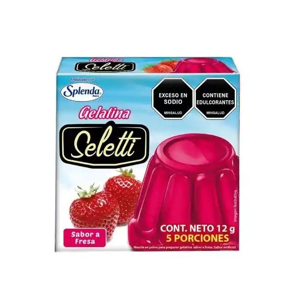 Seletti Gelatina Fresa Endulzada Con Splenda