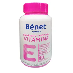 Bénet Gomas Colágeno Biotina Vitamina E
