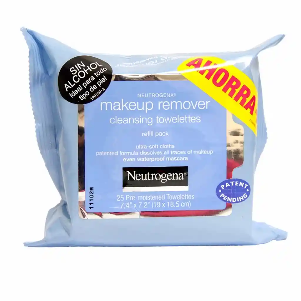 Neutrogena Toallas Húmedas Makeup Remover