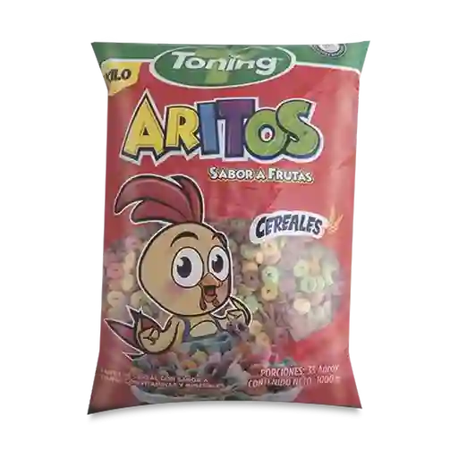 Toning Cereal Aritos Sabor a Frutas