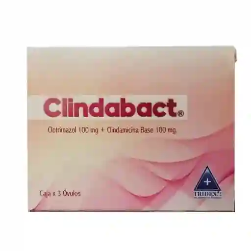 Clindabact Óvulos (100 mg/100 mg)