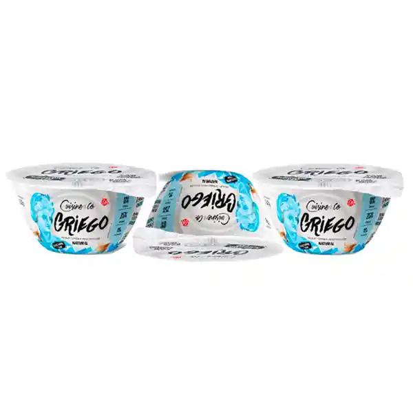 Yogurt Griego Cuisine&co Natural