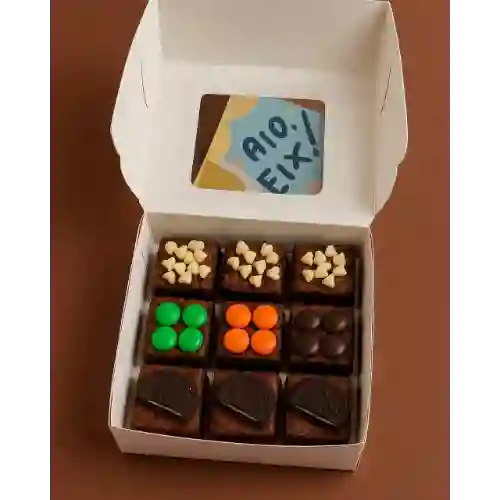 Caja de Mini Brownies X9