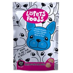 Lopets Galletas Snacks Rellenas para Perro