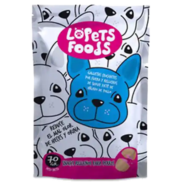 Lopets Galletas Snacks Rellenas para Perro