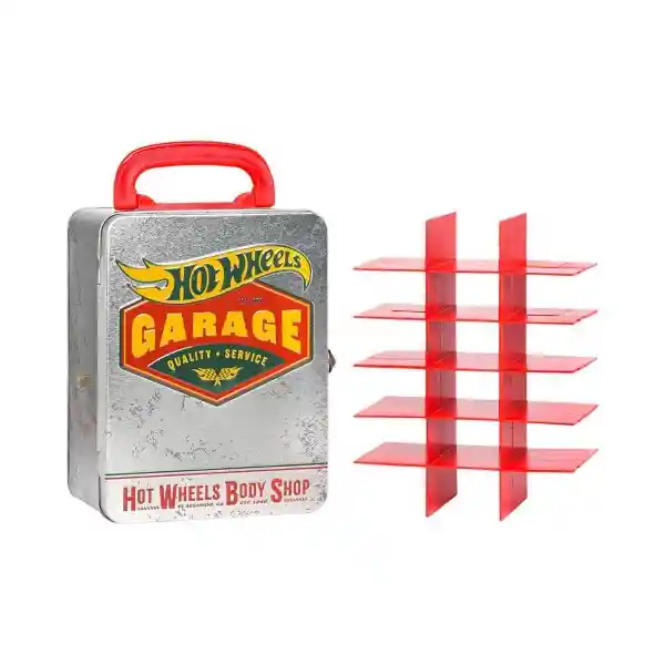Hot Wheels Carcase Organizador Legend Plateado