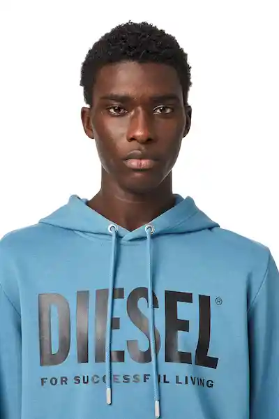 Diesel Buzo S-Girk-Hood-Ecologo Talla S