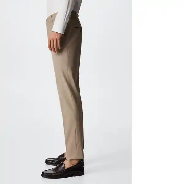 Pantalón Breda Vison Talla 44 Hombre Mango