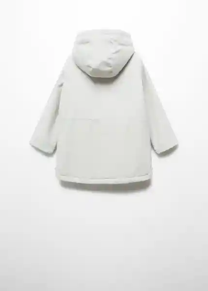 Abrigo Edik Gris Talla 08 Niña Mango