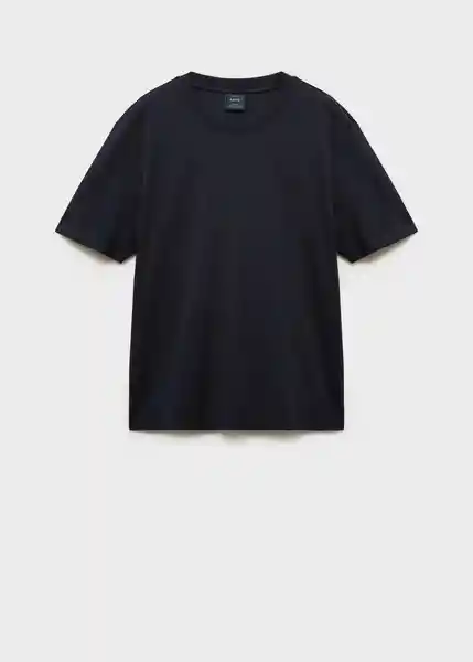 Camiseta Kimi Navy Talla XS Hombre Mango
